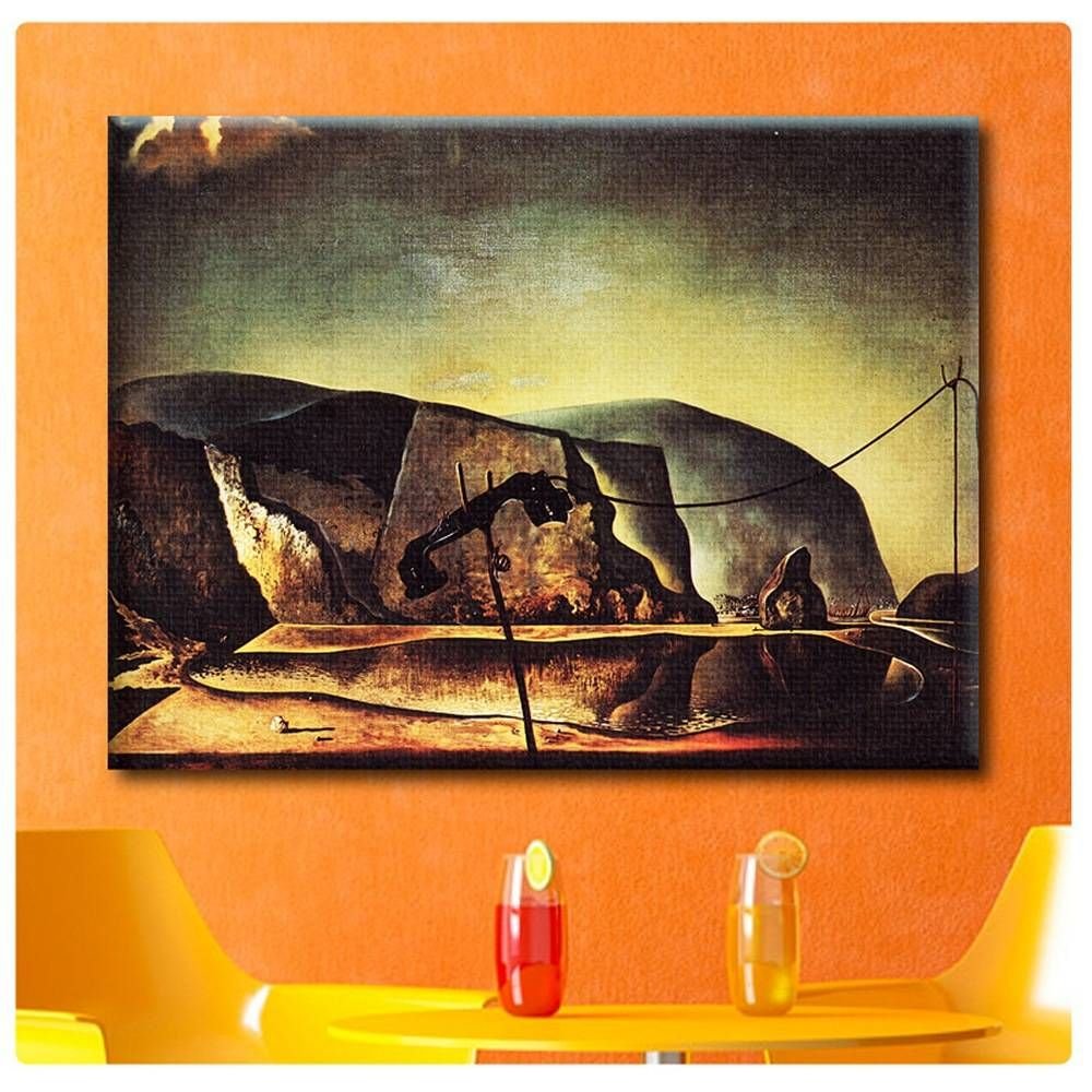 Amazon | Alonlineアート – Lobster電話Salvador Daliキャンバス